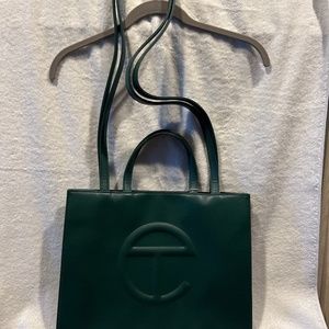 Telfar Medium Dark Olive Shopping Bag